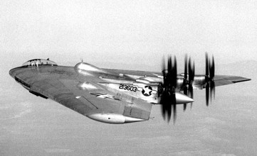 1/144 scale Northrop XB-35 Flying Wing - Innovative long